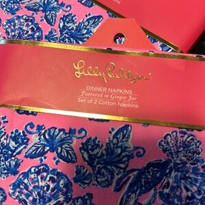 Lilly Pulitzer Dinner Napkins NWT